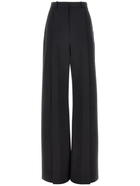 Spodnie Del Core z twillu czarne