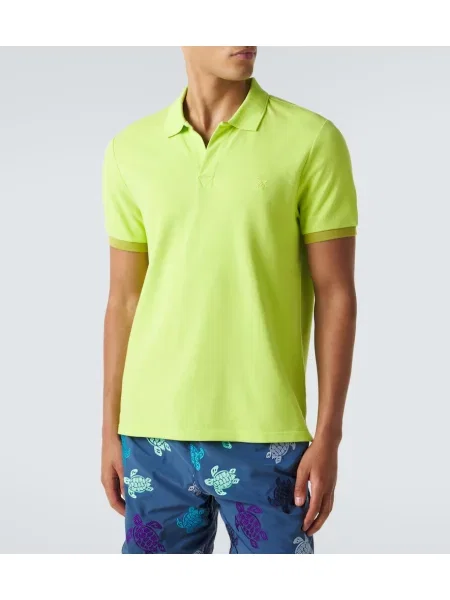 Tricou polo Vilebrequin verde
