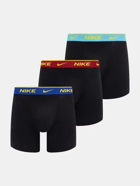 Nike testhezálló boxeralsó férfi elasztánnal fekete