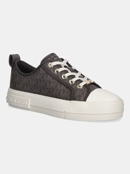 MICHAEL Michael Kors Tenisky MICHAEL Michael Kors Evy Lace Up hnedá