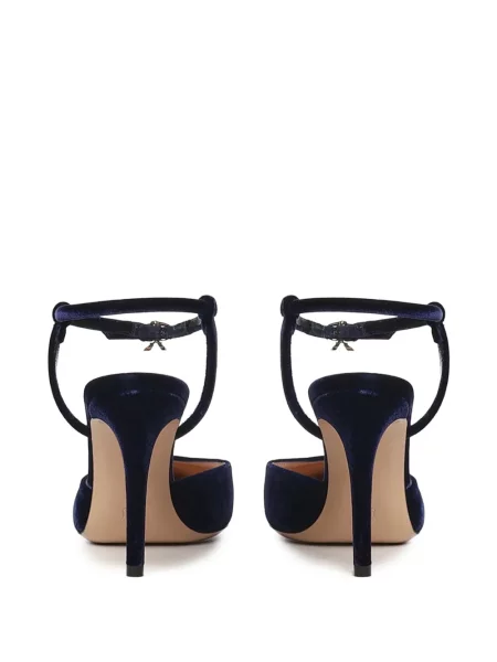 Pantofi cu toc Gianvito Rossi cu bretele albastru
