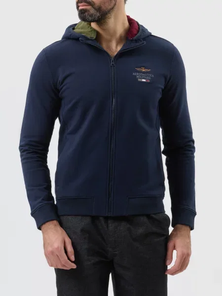 Спортивная кофта Aeronautica Militare синяя