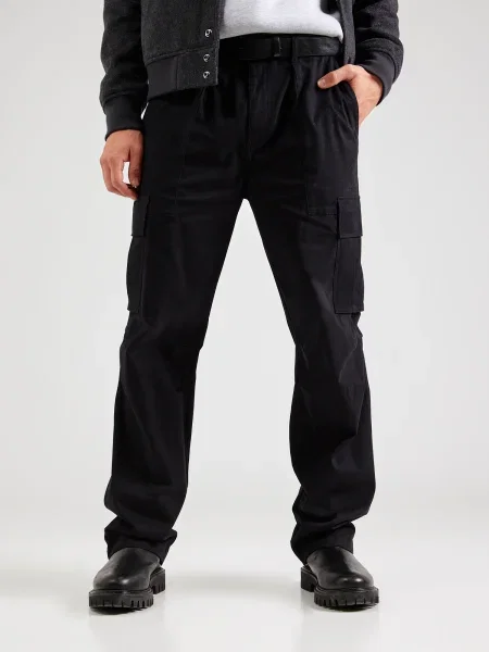 ABOUT YOU x Kevin Trapp Pantaloni negru