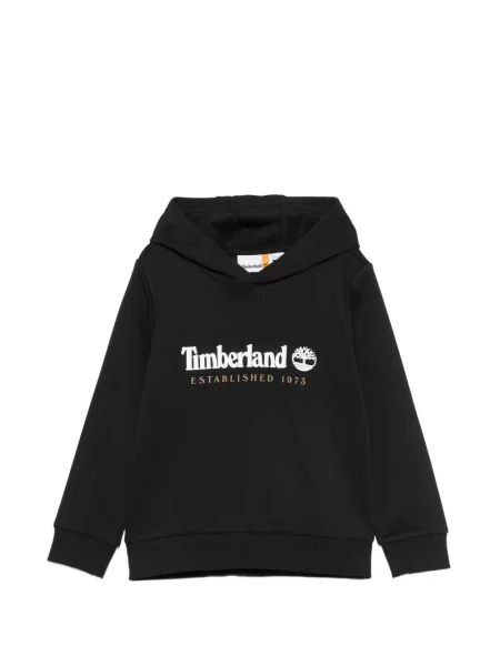 Bluza z kapturem dziecięca Timberland czarna