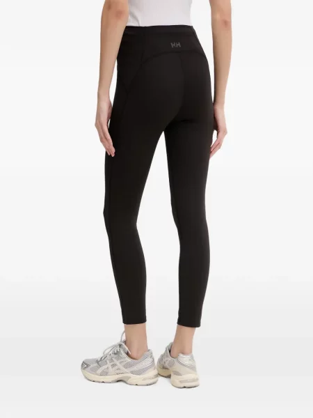 Leggings Helly Hansen cu talie înaltă cu imagine negru