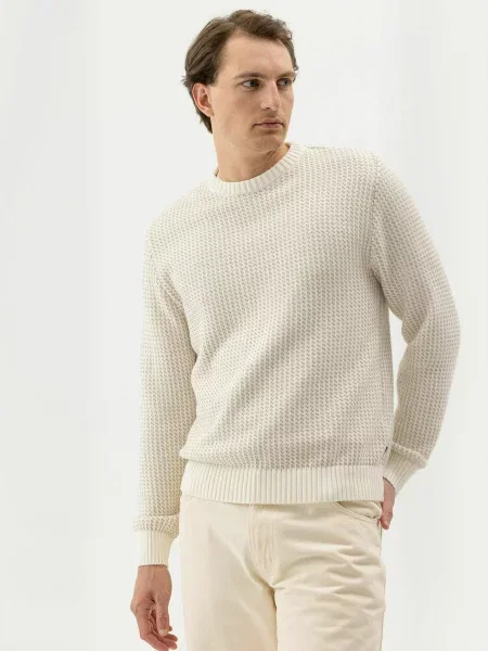 Holebrook Pulover Matteo murdar alb