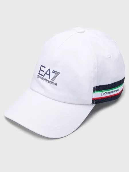 Кепка Ea7 Emporio Armani біла