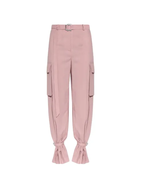 Pantaloni cargo The Attico roz