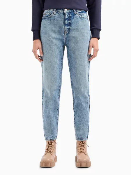 Бойфренди Armani Exchange синій