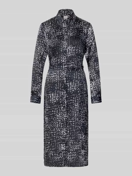 Sukienka koszulowa z wiązanym paskiem Calvin Klein Womenswear