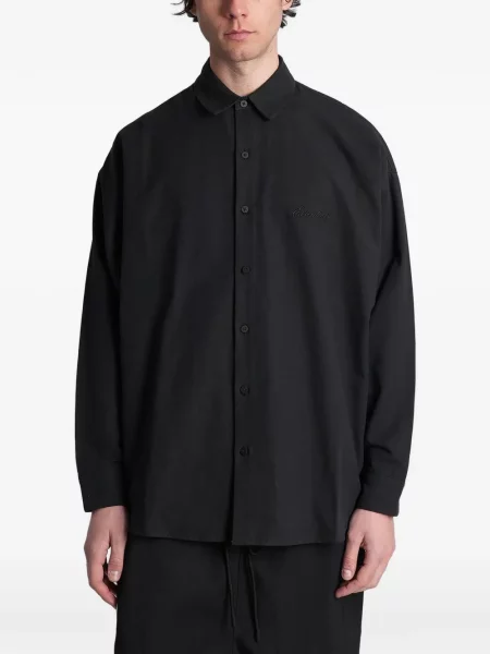 Cămașă Fear Of God Essentials cu broderie negru