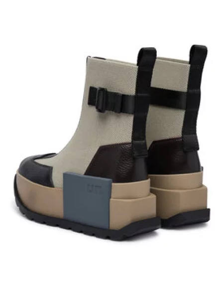 United Nude Bokacsizma Roko Bootie III Sötétbarna bézs