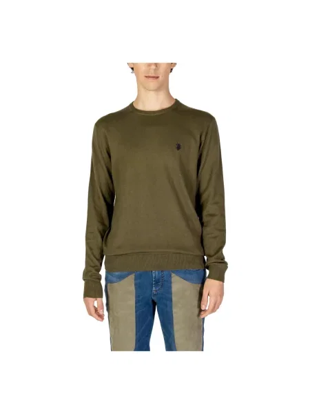 Sweter U.s Polo Assn. z kaszmiru zielony