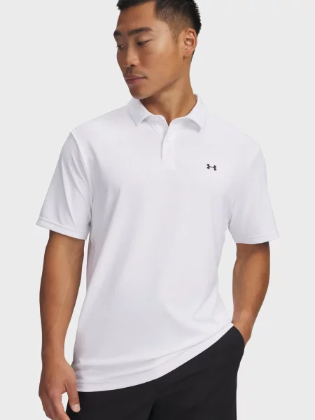 Поло Under Armour белое