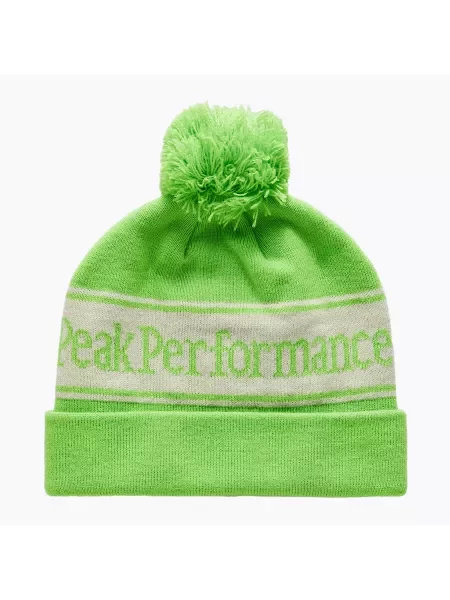 Czapka zimowa Peak Performance Pow stand out green zielona