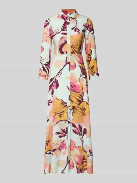 Sukienka koszulowa z z zapięciem na model SAVANNA' Y.a.s