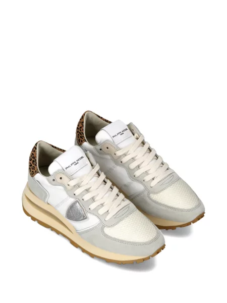Leopárdmintás sneaker Philippe Model Paris fehér