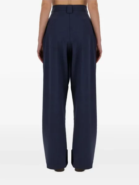 Pantaloni Alysi plisate albastru