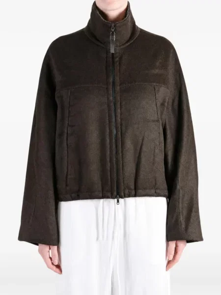 Bomber bunda Brunello Cucinelli hnedá