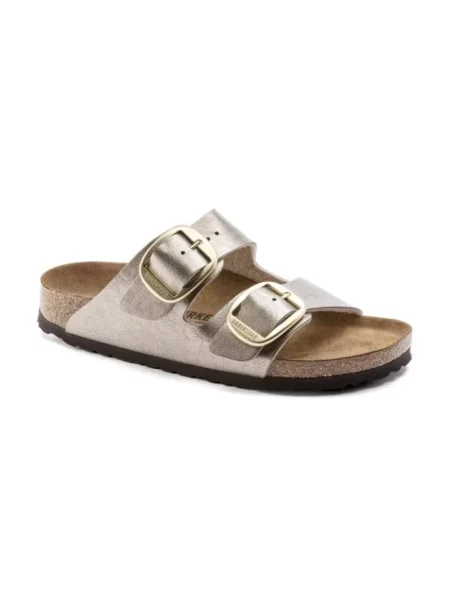 Birkenstock klapki Arizona Big Buckle żółte