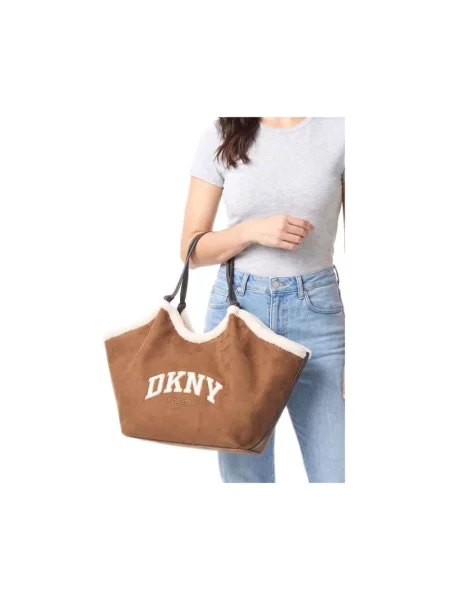 Torebka Dkny brązowa
