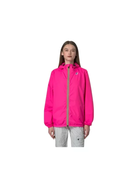 Wiatrówka K-way klasyczna różowa