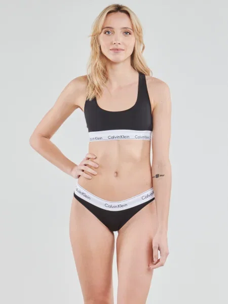 Bralette melltartó Calvin Klein Jeans fekete