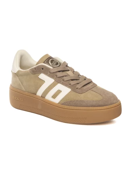 Sneakersy Back70 zamszowe beżowe