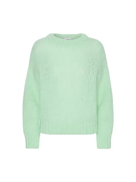 Sweter American Dreams wełniany zielony