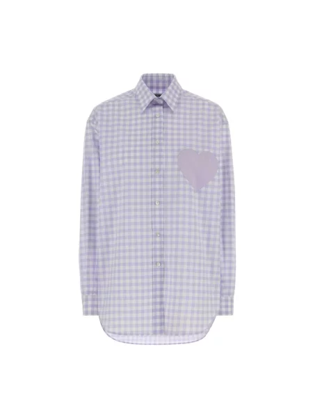 Koszula Moschino fioletowa