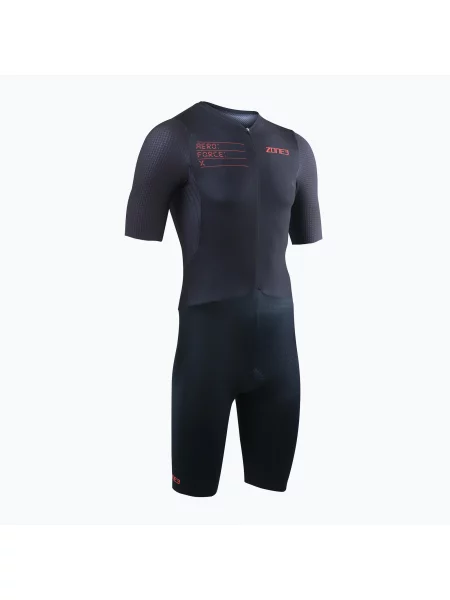 Pánský triatlonový oblek Aeroforce X II Trisuit black černý