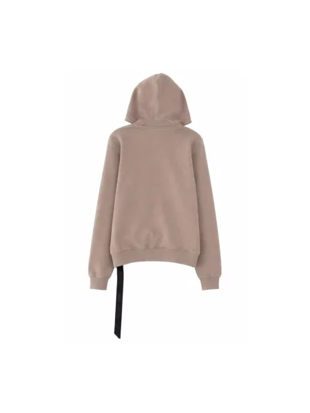 Bluza z kapturem Rick Owens beżowa