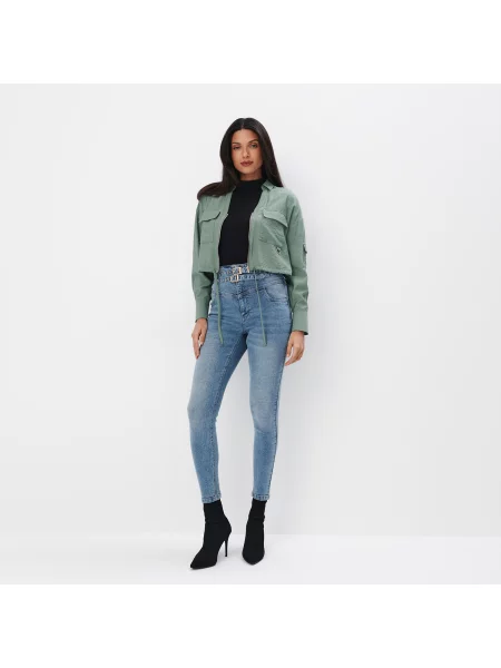 Mohito Джинси skinny синій