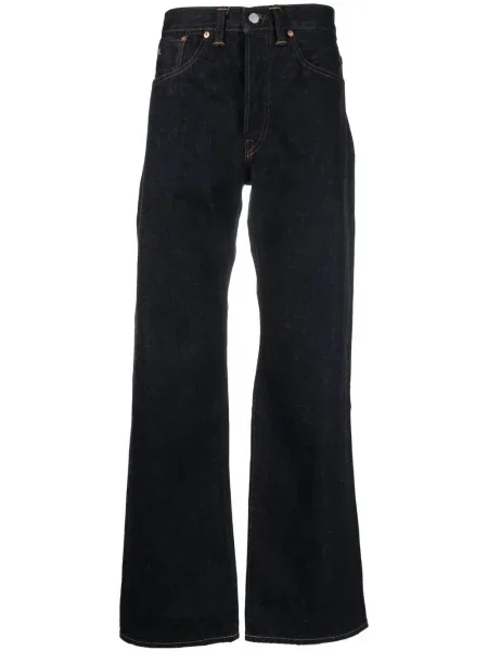 Blugi drepți Ralph Lauren Rrl albastru