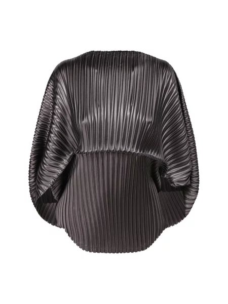 Bluzka Issey Miyake plisowana czarna