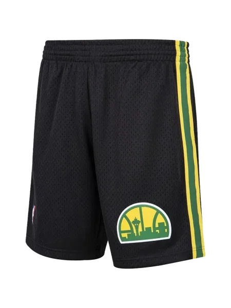 Pantaloni scurți Mitchell & Ness negru