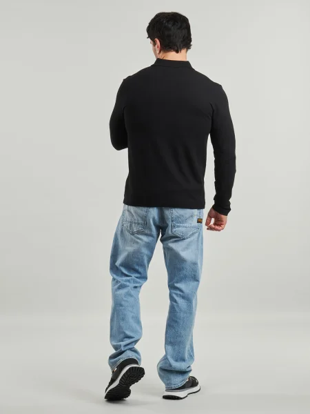 Polokošeľa Boss čierna