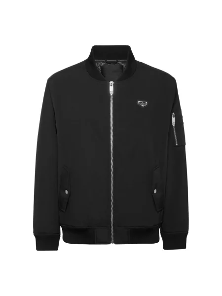 Kurtka bomber Philipp Plein czarny