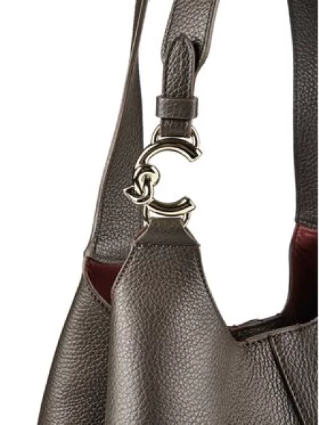 Coccinelle Ročna torba SHA Coccinelle C-Easy E1 SHA 11 02 01 Khaki rjava