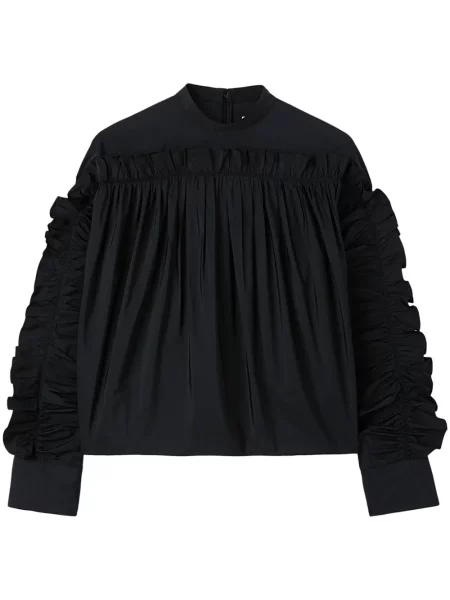 Hanorac crewneck Jil Sander negru