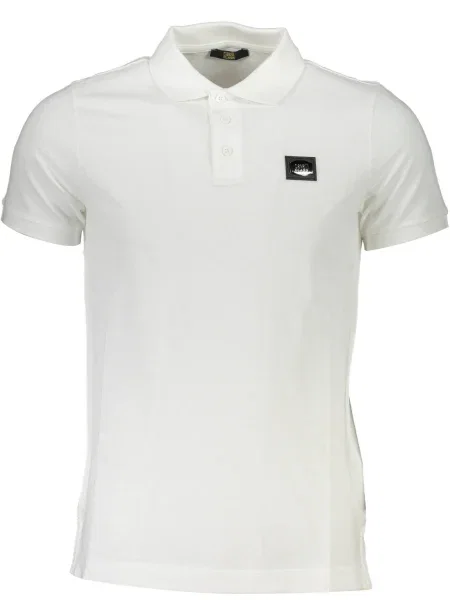 Polo Cavalli Class cu mâneci scurte alb