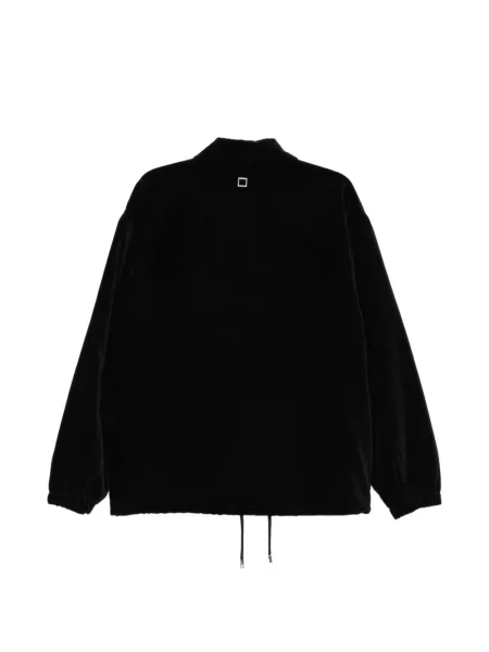 Geacă Wooyoungmi de catifea negru