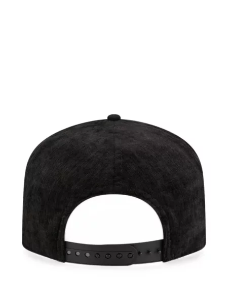 Κασκέτο New Era Cap με κέντημα κοτλέ μαύρο