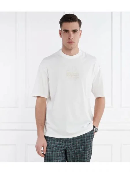 Armani Exchange Tricou | Comfort fit alb