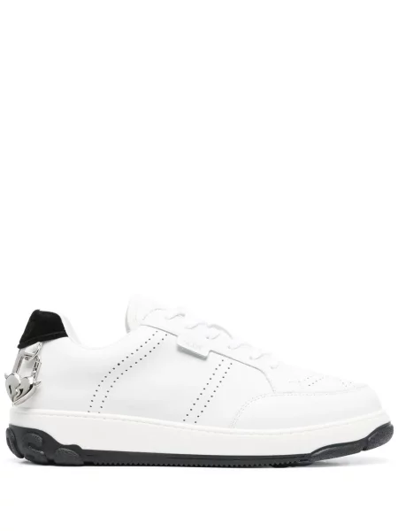 Sneakerși Gcds cu șireturi din dantelă chunky alb