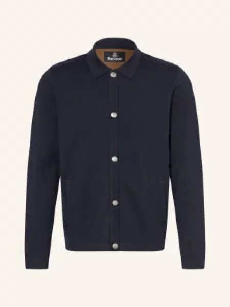 Barbour Pletená Svrchní Bunda Florcombe tmavě / tmavě modrá