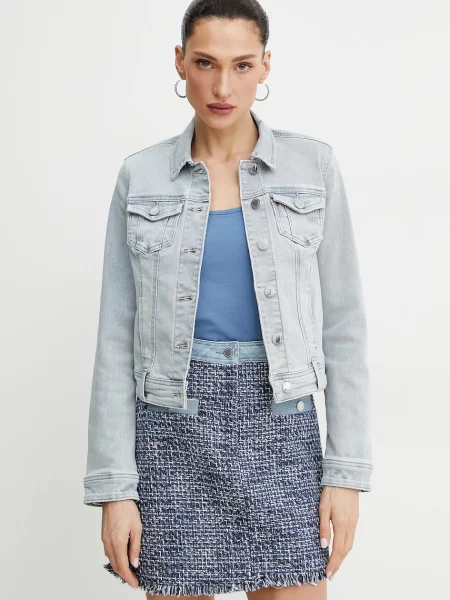 Morgan geaca jeans VPOMI de tranzitie VPOMI albastru