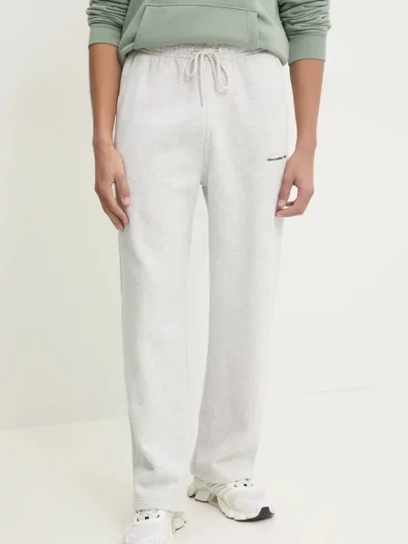 Tepláky Abercrombie & Fitch šedé
