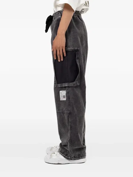 Džíny Maison Mihara Yasuhiro černé