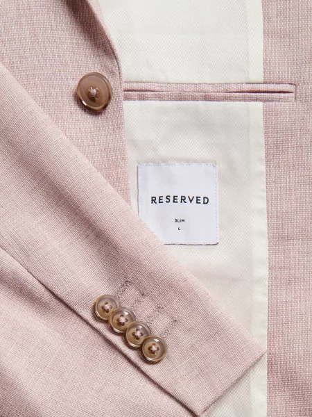 Пиджак Reserved розовый